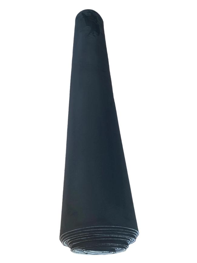 BLACK STRETCH SUEDE
