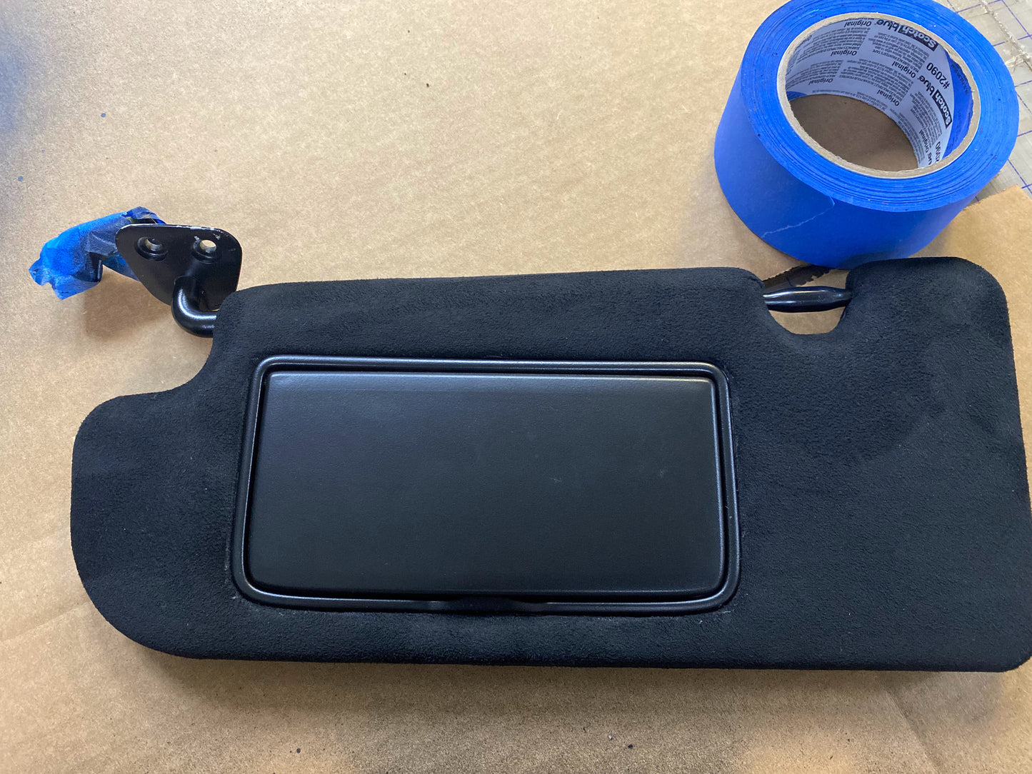 Sun-Visor Reupholstered by Headliner Magic