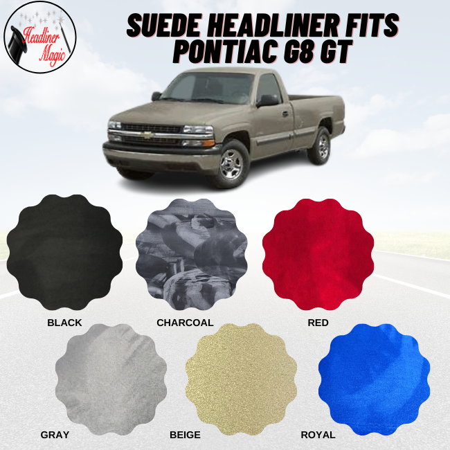 Suede Headliner Chevy Silverado Single Cab 1999-2006