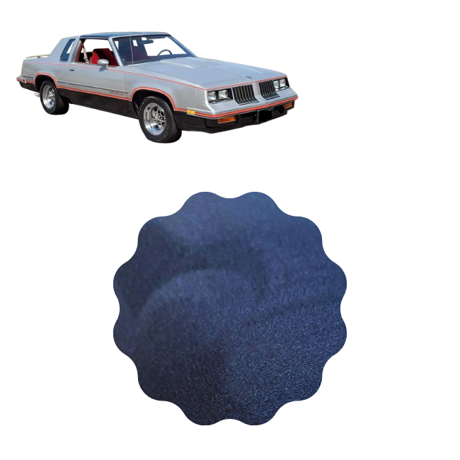 Suede Headliner Olds Cutlass Black