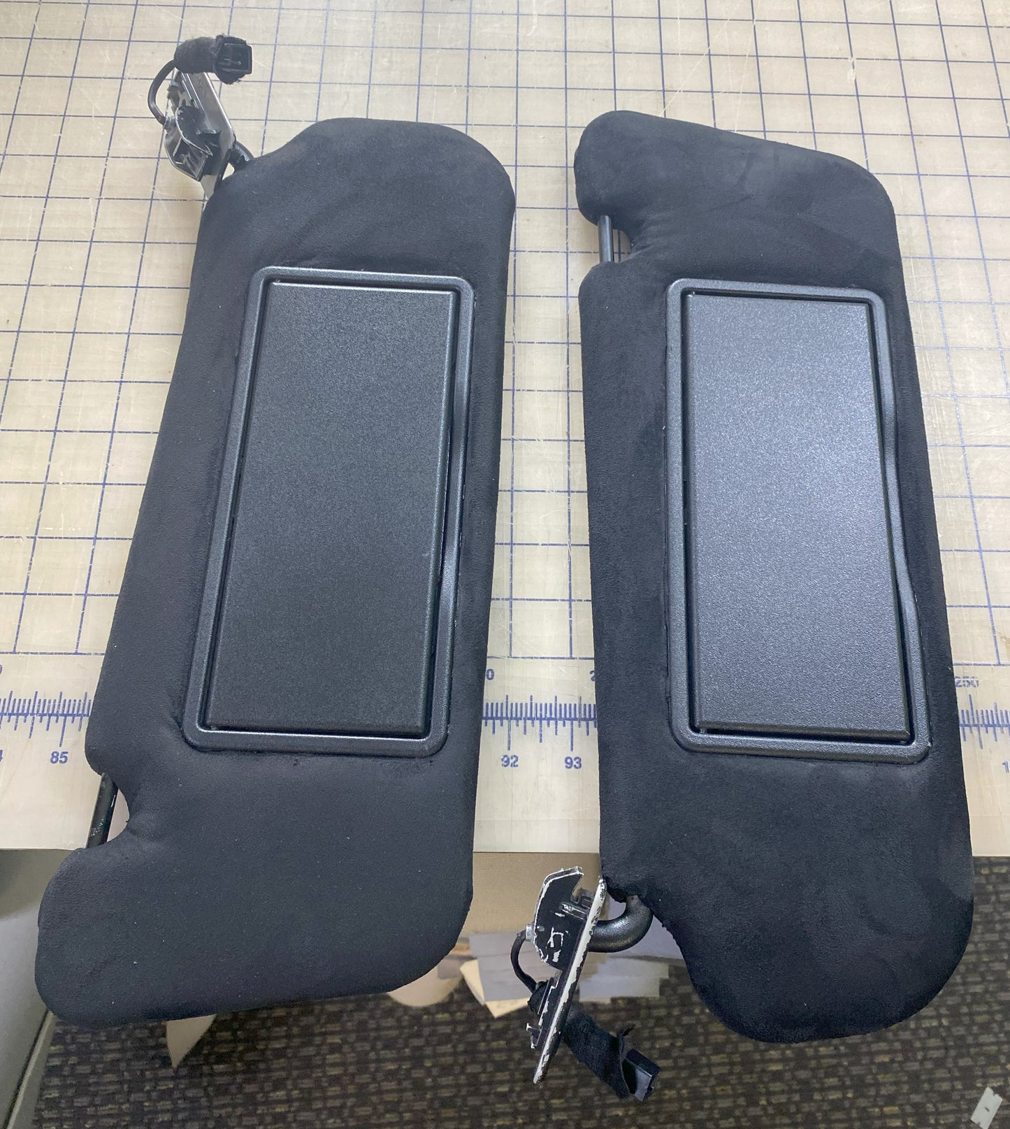 Sun-Visor Reupholstered by Headliner Magic