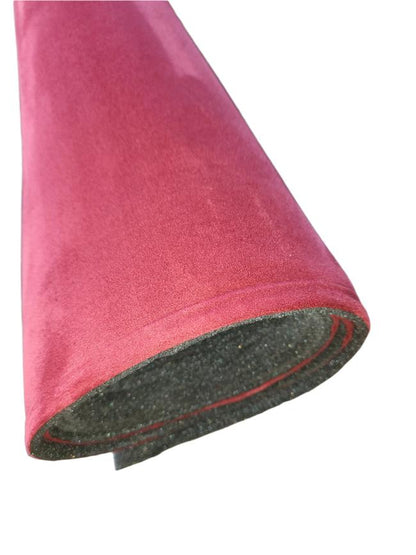 CRIMSON STRETCH SUEDE HEADLINER