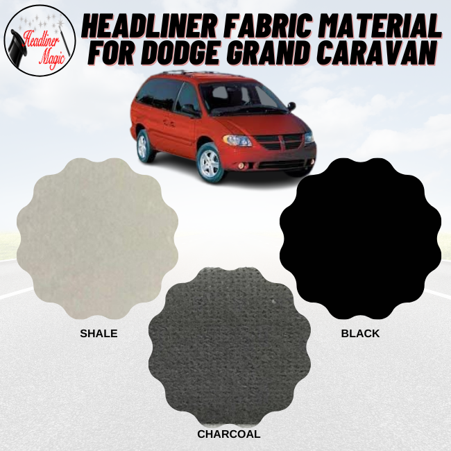 Foam Back Headliner Fabric for Dodge Caravan