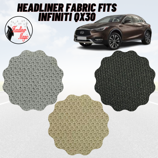 Headliner Infiniti QX30 Chart