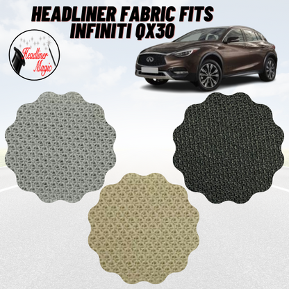 Headliner Infiniti QX30 Chart