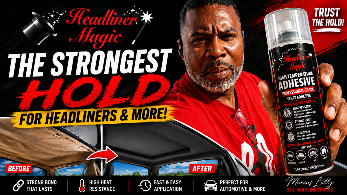 Headliner Magic High Temperature Spray Adhesive