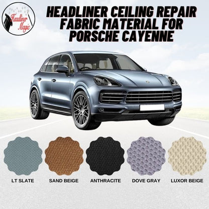 Headliner Fabric for Porsche Cayenne Turbo S