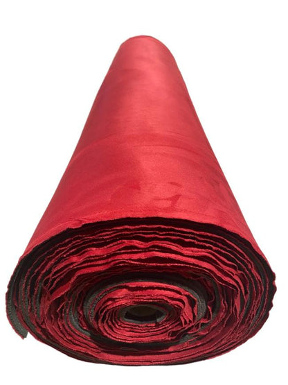 RED STRETCH SUEDE HEADLINER ROLL