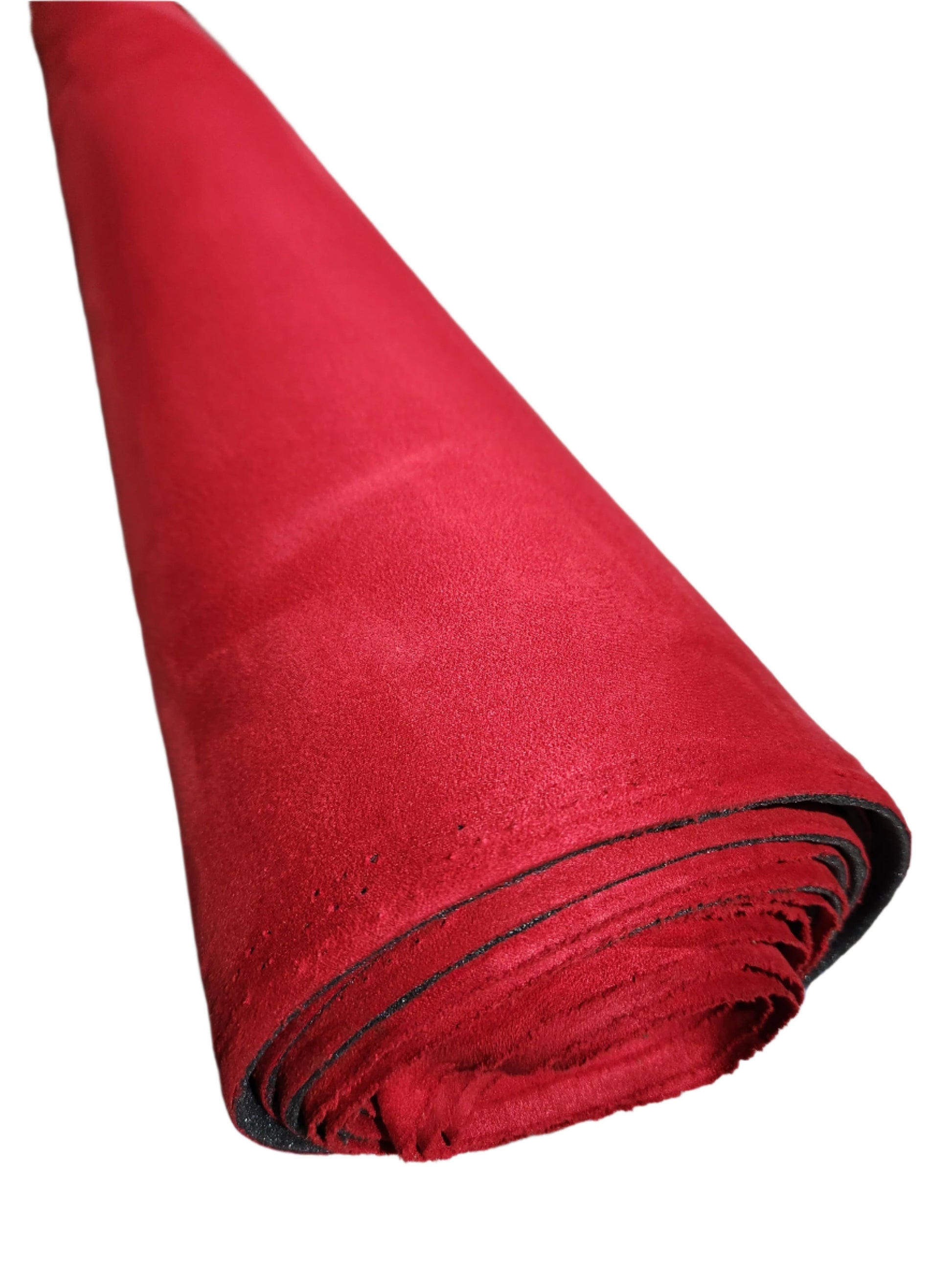 Red Stretch Suede Headliner with Foam Backing by Headliner Magic