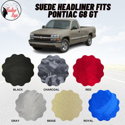Suede Headliner Chevy Silverado Single Cab 1999-2006
